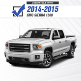 Pickup Truck Best Aftermarket Bumpers for 2014 2015 GMC Sierra 1500 Off-Road Bumper Equipped with 5 x LED Lights | Yzona